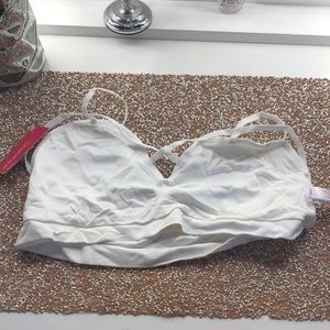 xhilaration white bralette